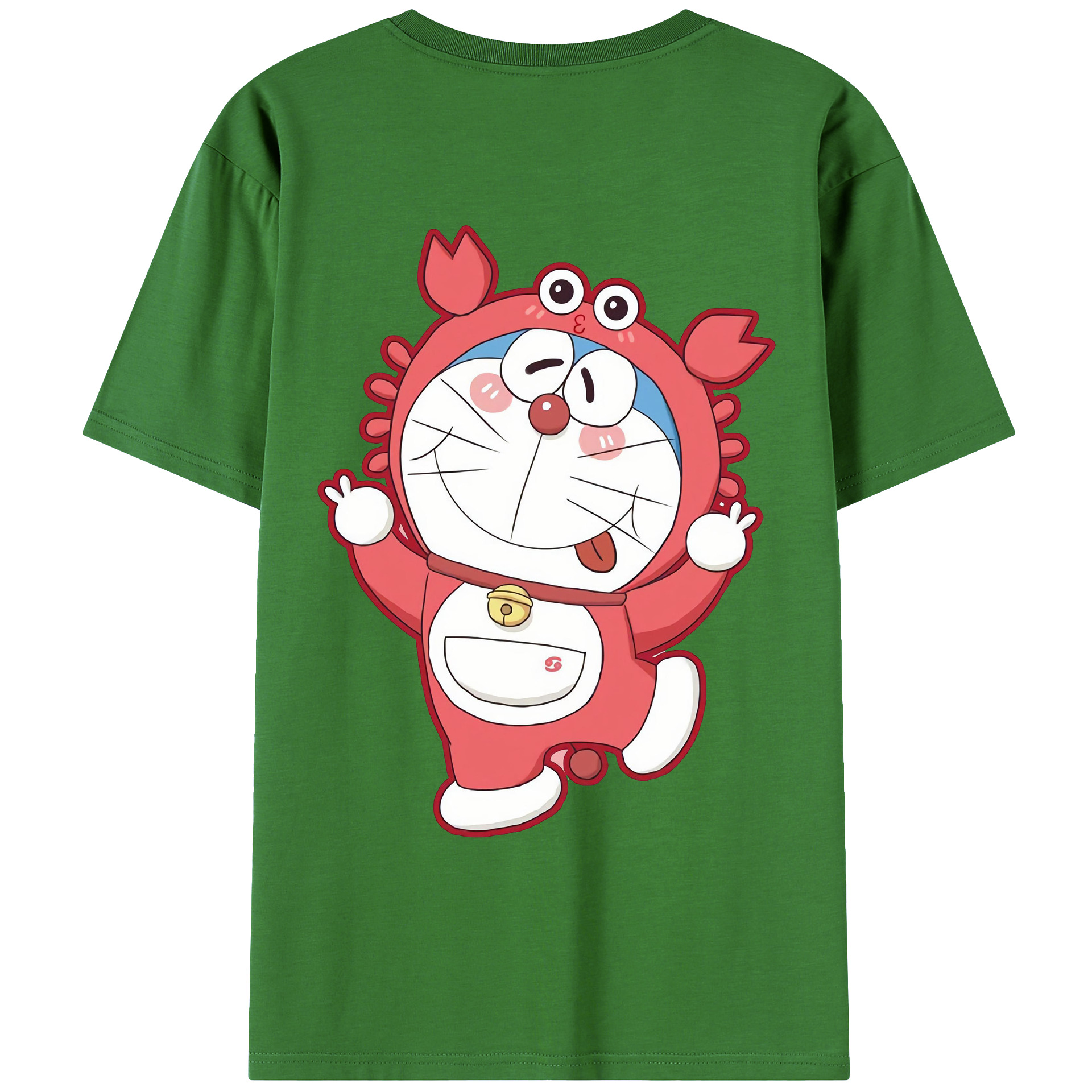 （画像用） ドラえもん Doraemon レディース半袖Tシャツ(バックプリント)